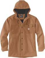 Carhartt Wind&Rain,  textieljas,  kleur: bruin,  maat: XXL