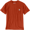 Carhartt Workwear K87 Pocket,  t-shirt,  kleur: oranje,  maat: M