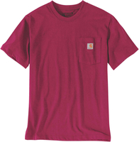 Carhartt Workwear K87 Pocket,  t-shirt,  kleur: Rood (R68),  maat: L