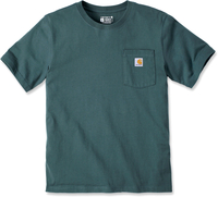 Carhartt Workwear K87 Pocket,  t-shirt,  kleur: Turquoise (Gh6),  maat: XL