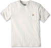 Carhartt Workwear K87 Pocket,  t-shirt,  kleur: Wit (A16),  maat: S