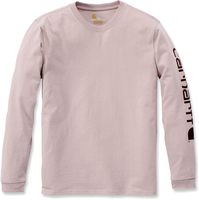 Carhartt Workwear Logo,  lange mouw vrouwen,  kleur: roze,  maat: XL