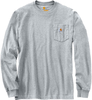 Carhartt Workwear Pocket,  lange mouw,  kleur: lichtgrijs,  maat: XXL
