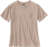 Carhartt Workwear Pocket,  t-shirt vrouwen,  kleur: donkerblauw,  maat: XL