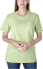 Carhartt Workwear Pocket,  t-shirt vrouwen,  kleur: Donkerrood (V27),  maat: XS