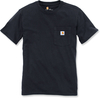 Carhartt Workwear Pocket,  t-shirt vrouwen,  kleur: zwart,  maat: XL