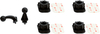 Cellularline spare part Kit for Motion Cam,  kleur: zwart