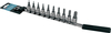Cruztools Inch,  set doppenbits,  kleur: zilver/zwart