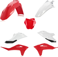 CYC 5 PLAS KIT HON CRF450RX 17,  kleur: Rood/Wit