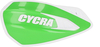 Cycra Cyclone,  handguards,  kleur: Groen/Wit