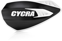 Cycra Cyclone,  handguards,  kleur: Zwart/Wit