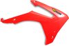 Cycra MX Powerflow,  radiatorbeschermkappen,  kleur: Rood