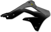 Cycra MX Powerflow,  radiatorbeschermkappen,  kleur: Zwart