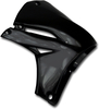 Cycra MX Powerflow,  radiatorbeschermkappen,  kleur: Zwart
