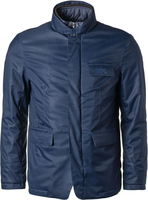 GMS-Moto Diemer,  waterdicht textieljack,  kleur: blauw,  maat: 3XL