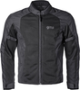 GMS-Moto fiftysix.7,  mesh jas,  kleur: zwart,  maat: XL