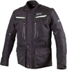 GMS-Moto Gear,  textieljas waterdicht,  kleur: zwart,  maat: XS