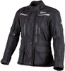 GMS-Moto Gear,  textieljas waterdicht vrouwen,  kleur: zwart,  maat: L