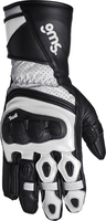 GMS-Moto GR-1 SF,  handschoenen,  kleur: Zwart/Wit,  maat: XXL
