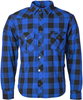 GMS-Moto Jaguar,  shirt/textiel jasje,  kleur: zwart/blauw,  maat: M