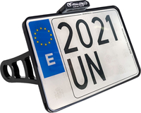 Heinz Bikes Side Mount,  kentekenplaathouder,  kleur: Zwart