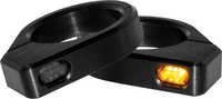 Heinz Bikes ZC-Line Micro,  Vork richtingaanwijzers,  kleur: Zwart,  maat: 54-56 mm