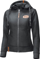 Held 031949,  zip hoodie vrouwen,  kleur: zwart/bruin,  maat: S