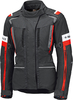 Held 4-Touring II,  textiele jas vrouwen,  kleur: zwart/rood,  maat: XS