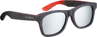 Held 92040,  Zonnebril,  kleur: zwart/rood zilver gespiegeld