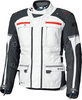 Held Carese Evo,  textiele jas Gore-Tex,  kleur: lichtgrijs/zwart/rood,  maat: XL