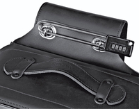 Held Combination lock,  met keten,  kleur: zwart