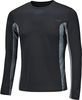 Held Cool Layer,  functioneel shirt lange mouw vrouwen,  kleur: zwart/grijs,  maat: 3XL