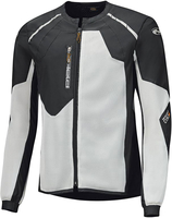 Held Pro X Air,  protector jas,  kleur: zwart/lichtgrijs,  maat: 4XL