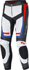 Held Rocket 3.0,  leder-textiel broek,  kleur: witte/rood/blauw,  maat: 48