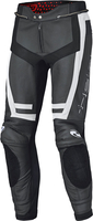 Held Rocket 3.0,  leder-textiel broek,  kleur: zwart/witte,  maat: 52