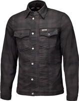 Held Woodland,  shirt/textiel jasje,  kleur: zwart/grijs,  maat: 4XL