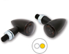 Highsider Apollo Bullet,  LED richtingaanwijzers/positielicht,  kleur: zwart