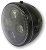 Highsider Atlanta,  LED koplamp 5 3/4 inch,  kleur: Zwart