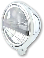 Highsider Bates Typ 5,  LED koplamp 5 3/4 inch,  kleur: Chroom