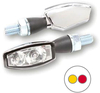 Highsider Blaze,  LED 3in1 achterlicht/richtingaanwijzer,  kleur: Chroom Helder