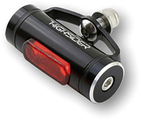 Highsider Conero T1,  LED-achterlicht,  kleur: Zwart Rood