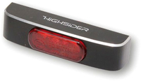 Highsider Conero T2,  LED-achterlicht,  kleur: Zwart Rood