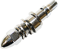 Highsider Harley-Davidson,  spiegel adapter,  kleur: Chroom,  maat: M8