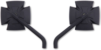 Highsider Iron Cross,  achteruitkijkspiegel,  kleur: zwart
