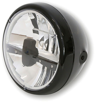 Highsider Reno Typ 3,  LED koplamp 7 inch,  kleur: Zwart