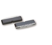 Highsider Stripe,  LED richtingaanwijzers,  kleur: zwart helder