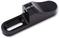 Highsider Universal,  kuipspiegeladapter met afdekking,  kleur: Zwart,  maat: Lang