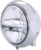 Highsider Yuma 2 Typ 3,  LED koplamp 7 inch,  kleur: Chroom