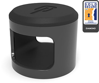 Hiplok ANKR,  muur-/vloeranker,  kleur: zwart