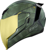 Icon Airflite Battlescar 2,  integraalhelm,  kleur: groen,  maat: L